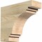 Ekena Millwork Pescadero Rough Sawn Rafter Tail, Douglas Fir, 4"W x 10"H x 12"L RFT04X10X12PEC00RDF - alternate 1